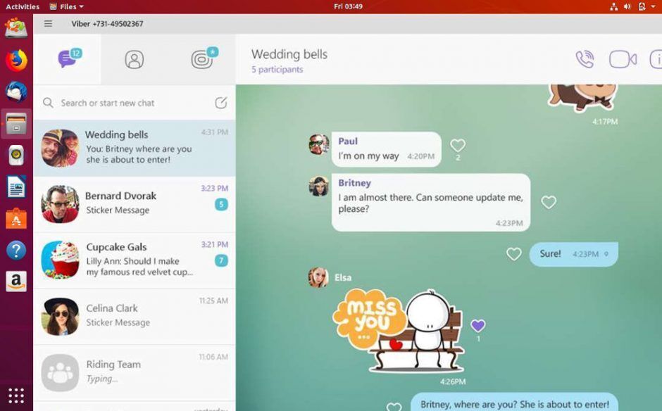 Проблема с масштабом Viber в Linux