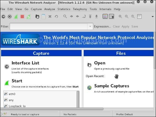 Wireshark GUI