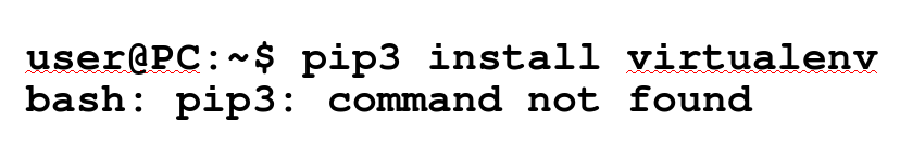 Ошибка pip3 install и как ее исправить
