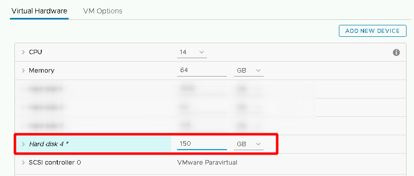 Как расширить диск Linux на лету в VMware vSphere