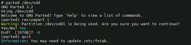 Как расширить диск Linux на лету в VMware vSphere