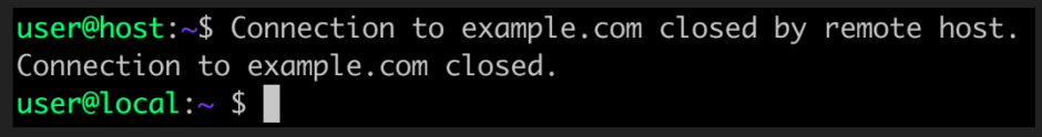 Как отключиться от SSH сессии, которая зависла