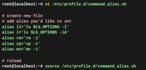 Настройка алиасов команд в Debian 13
