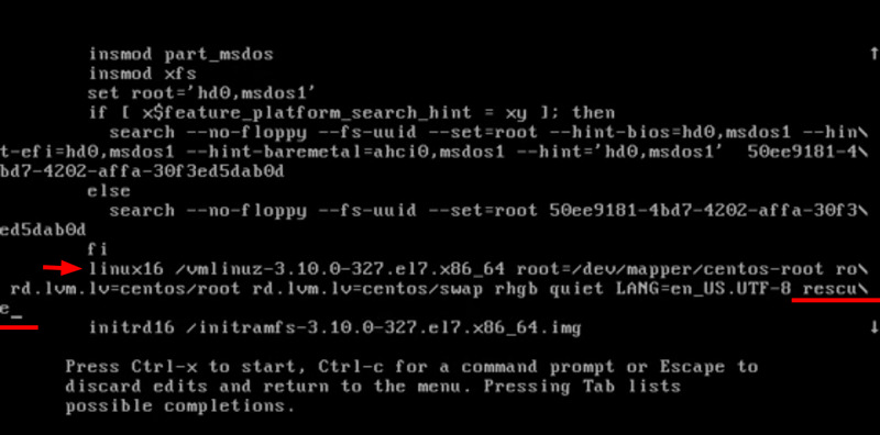 Single mode в CentOS Stream 8