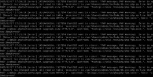 Ошибка Record has changed since last read in table 'sessions' в Zabbix 7