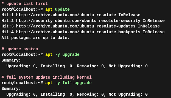 Обновление Ubuntu 26.04