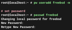 Управление учетными записями в FreeBSD 15