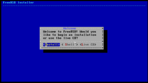 Установка FreeBSD 10