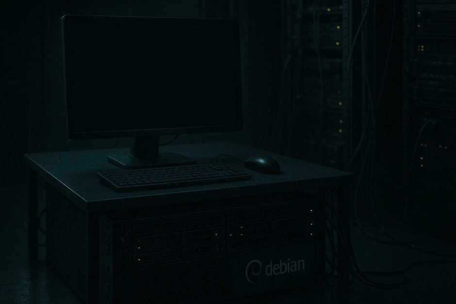 Автоматическое отключение экрана в Debian 13 без GUI